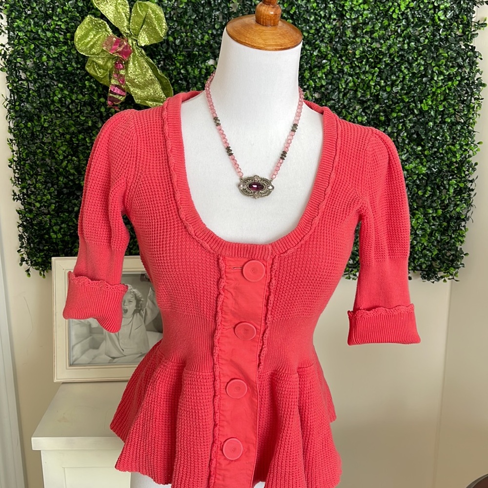 Button Down Sweater - image 3